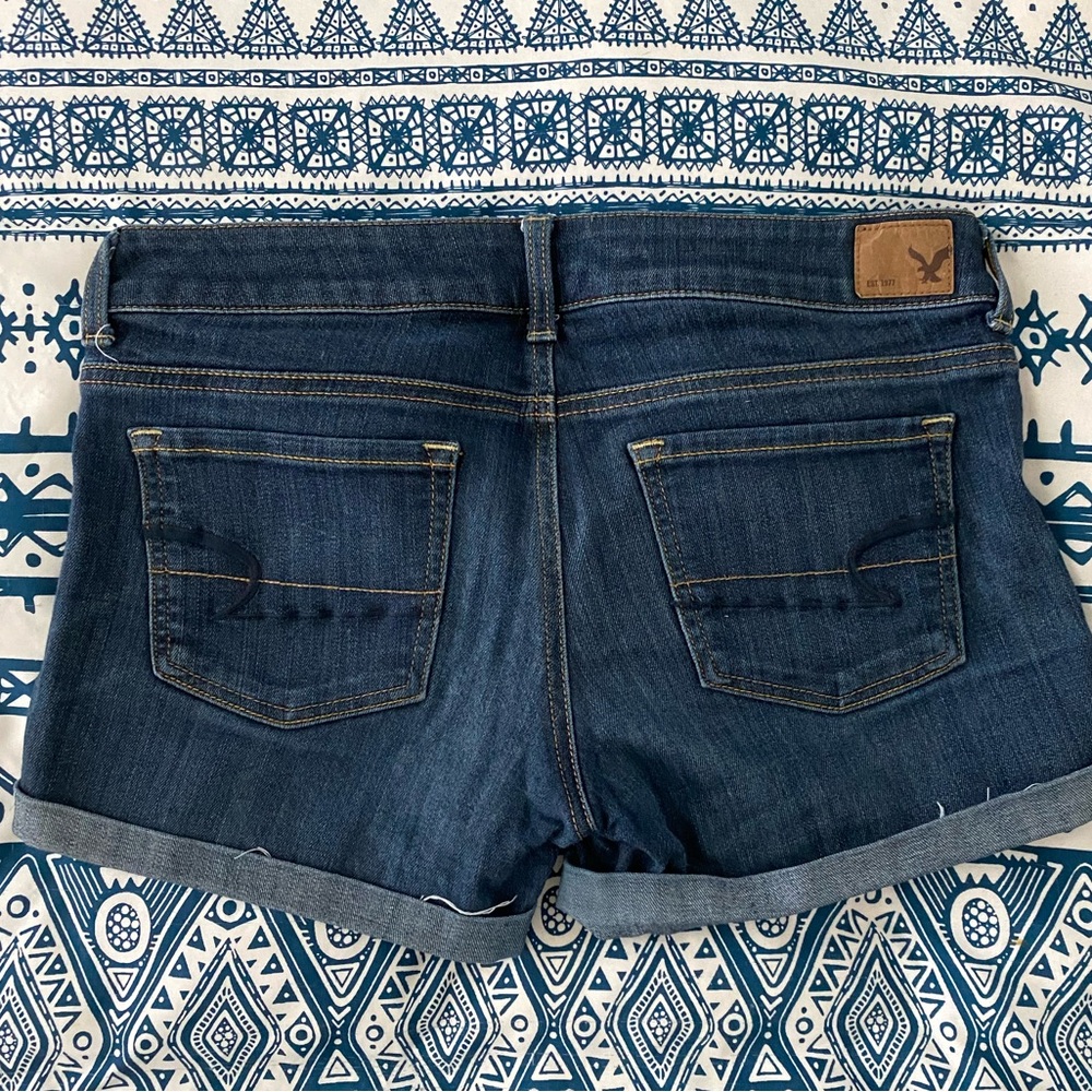 High Rise Shortie Shorts - Picture 2 of 3